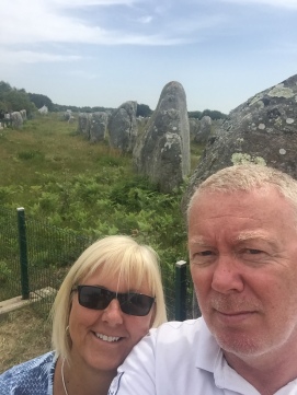 D2. Us at Megaliths, Carnac 12.6.17.